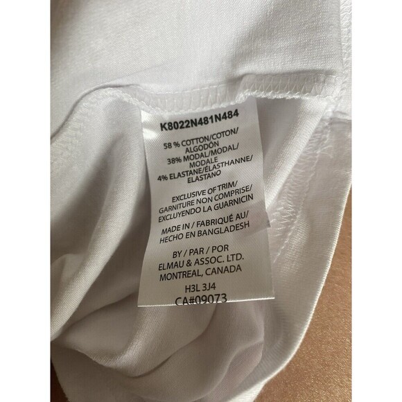 Kangol White T-Shirt With Pink Logo Unisex Size XL NWT - Picture 7 of 7